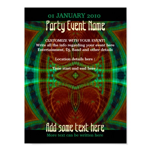 Party Poster Chocolate Hearts Poster print