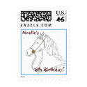 Horse Party Postage Stamps