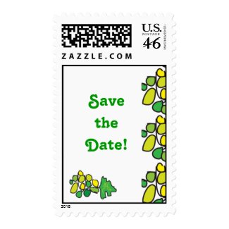 Party Save the Date Stamps stamp