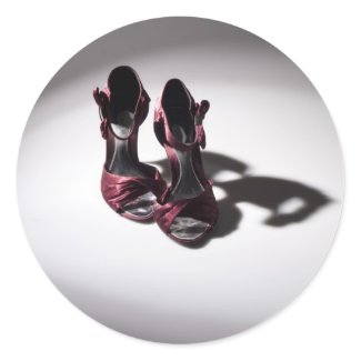 Party Shoes in the Spotlight sticker