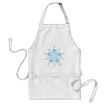 Party Snowflake aprons