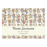 Party Tarsiers, business card template business cards