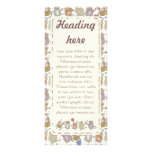 Party Tarsiers, customizable rack cards
