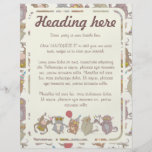 Party Tarsiers, customizable flyers