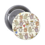 Party Tarsiers, patterned buttons