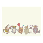 Party Tarsiers, postcards