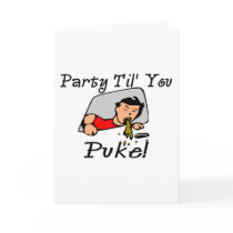 Party Til' You Puke cards