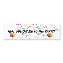 Party Time bumper stickers