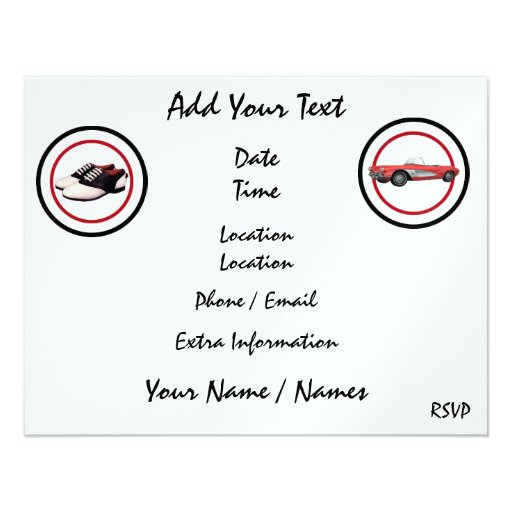 Party Time by SRF Personalized Invitations