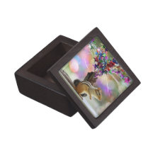 Party Time Chipmunk Picture Premium Jewelry Box