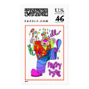 Party Time Clown 1 postage