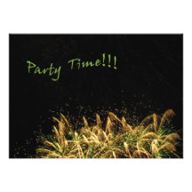 Party Time Custom Invitations