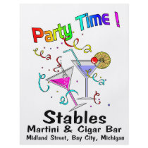 party time flyers by baycity44 party time flyers