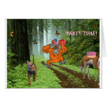 Party time greeting cards