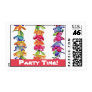 Party Time - Hawaiian Leis on Stamp