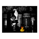 "Party Time" Rubber Duck Postcard