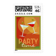 Party Time stamps stamp