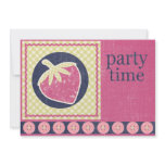 Party Time ~ Strawberry invitations