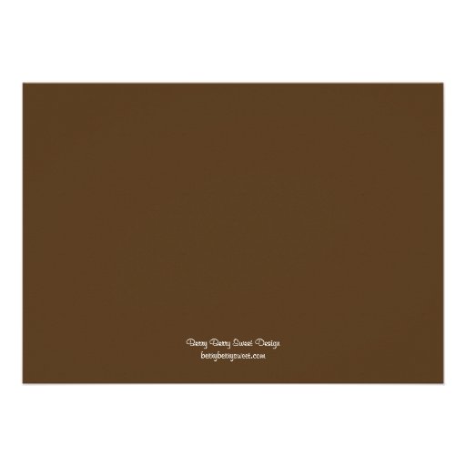 Party Together Birthday Invitations - Brown