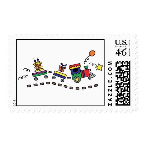 Party Train Stamp