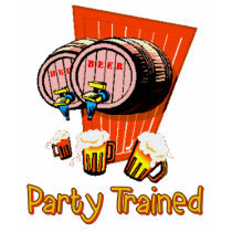 Party Trained t-shirts