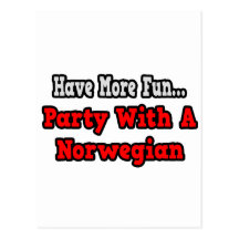 Party With A Norwegian Postcards