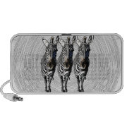 party zebras speaker design doodle