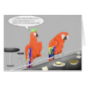 "Partying Parrotheads" Greeting Card by jaartist28 "Partying Parrotheads" Greeting Card