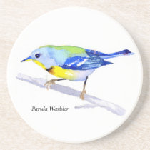 Parula Warbler coaster coasters