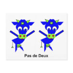 Pas de Deux Postcard