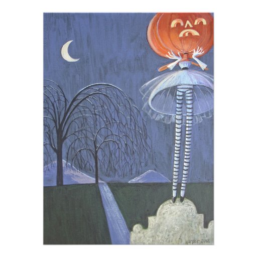Pas De Doom Halloween Invitation