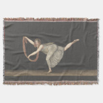 Pas-de-Shawl Dance Annette Kobler Amsterdam 1812 Throw at Zazzle