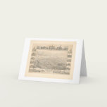 Pasadena, CA. Panoramic Map (1305A) cards