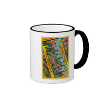 Pasadena, California - Large Letter Scenes Coffee Mugs