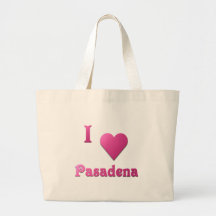 Pasadena -- Hot Pink Tote Bags