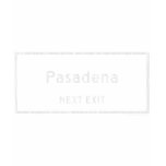 Pasadena NEXT EXIT Tee Shirt