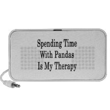 Pasar tiempo con las pandas es mi terapia altavoces de viajar