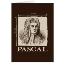 Pascal = 1 newton per square meter math joke cards by strk3 Pascal = 1 newton per square meter math joke cards