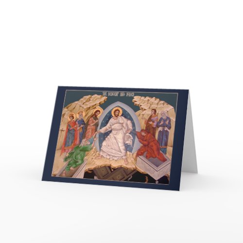 Pascha (Easter) Icon Greeting Card card