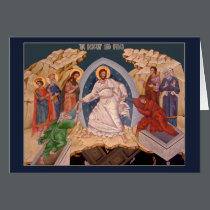 Pascha (Easter) Icon Greeting Card cards