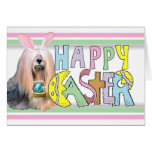 Pascua Lasa Apso Felicitaciones