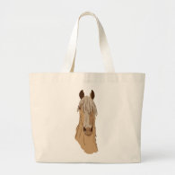 Paso Fino Horse Face Canvas Bag