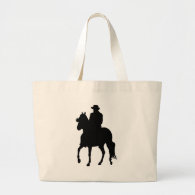 Paso Fino Horse Silhouette Rider Bags