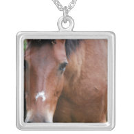 Paso Fino Horse Sterling Silver Necklace