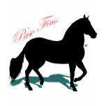 Paso Fino Silhouette Shadow Tee Shirt
