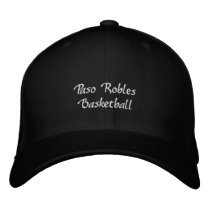 Paso Robles Basketball Embroidered Hats