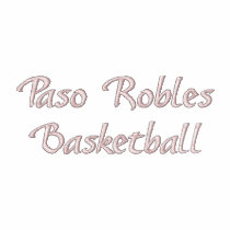 Paso Robles Basketball embroidered shirts