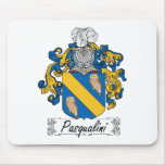 Pasqualini Family Crest Mouse Pad
