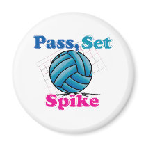 Pass Set Spike Fridge Magnet