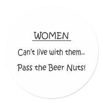 Pass The Beer Nuts stickers